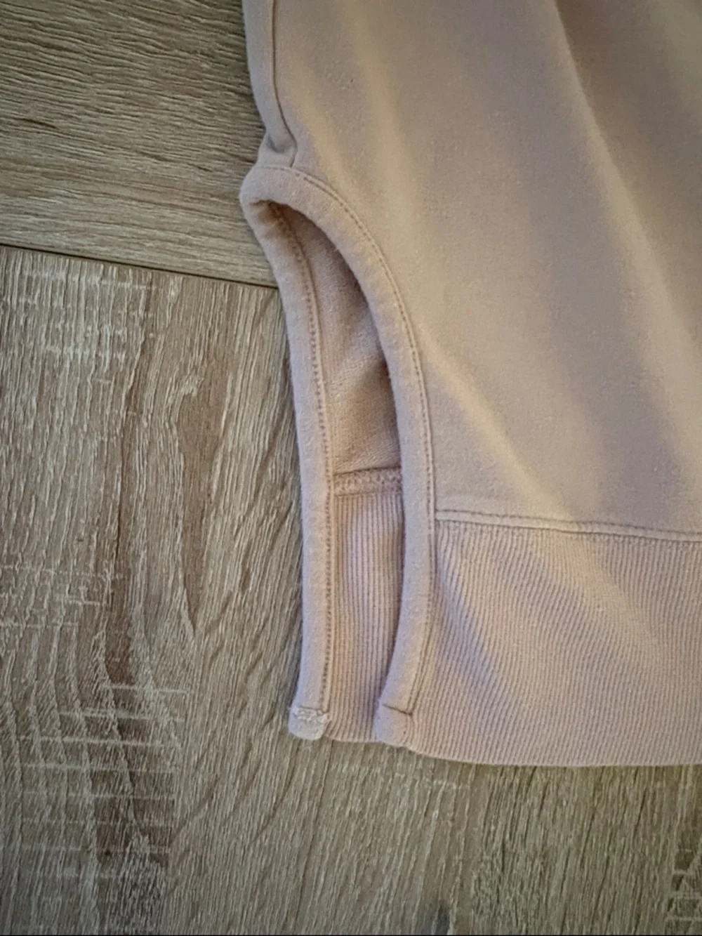 Anthropologie Daily Ritual Terry Cotton Modal Long Sleeve Crew Neck V Sweatshirt - Picture 9 of 12
